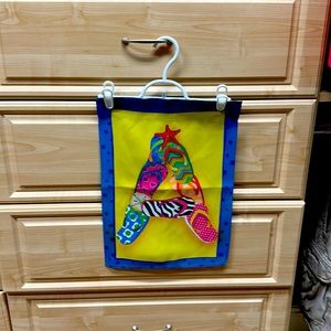Evergreen double sided garden flag